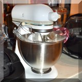 K27. White KitchenAid stand mixer.